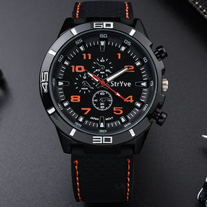 Top sales Stryve Brand Men's Black Watches