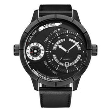 Load image into Gallery viewer, Oulm Unique Design Calendar Quartz Watch