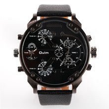 Load image into Gallery viewer, Oulm 3548 Men Dual movt Big Dial Japan Sport Military Watches
