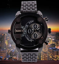 Load image into Gallery viewer, OULM 3130 Men Quartz Military steel band Fashion Unique Watch